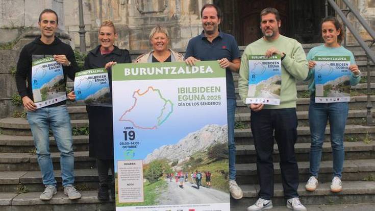 Buruntzaldeko ibilbideen egunaren edizio berria, datorren urriaren 19an