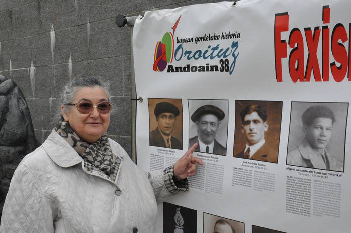 Jone Aldaz Gonzalo herrikidea asteartean hil zen, 66 urte zituela