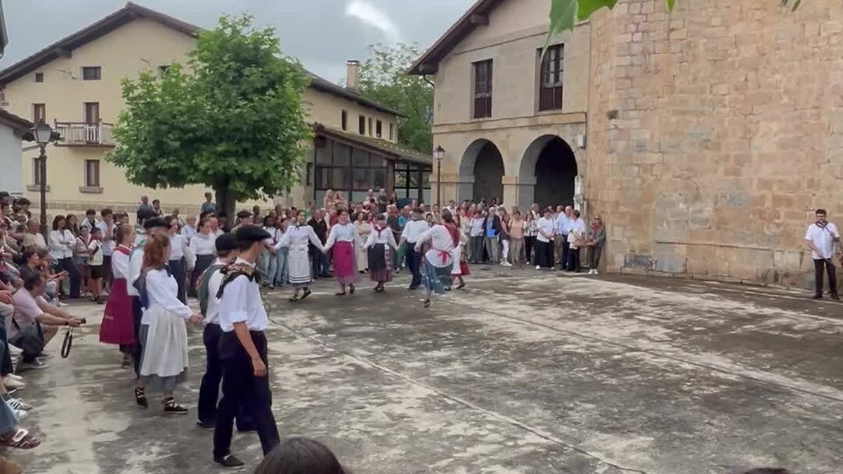 Dantza-soka, San Pedro egunean
