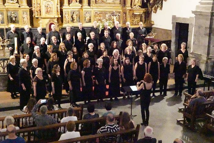 Zorroagan abestuko du Musika Eskolako Helduen Abesbatzak