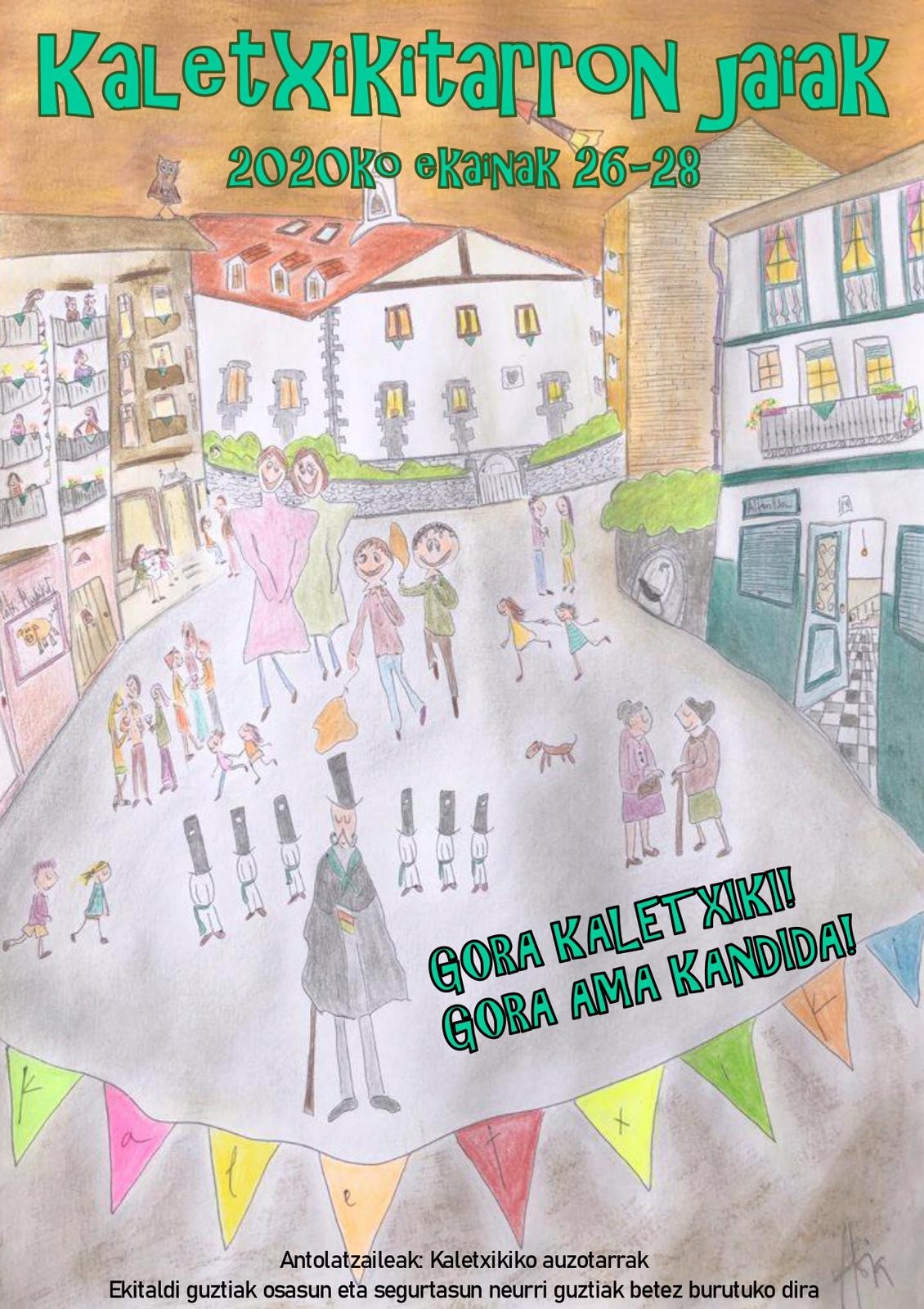 Hiru eguneko jaiak egingo dituzte Kaletxikin