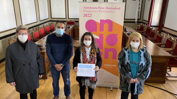 Aurrekontu parte hartzaileen emaitza aditzera eman dute