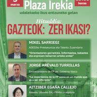 Asteasu Plaza Irekia. Gazteok: zer ikasi?
