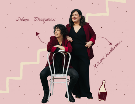 Mirari Martiarena eta Idoia Torregarairen berriena, Adunan