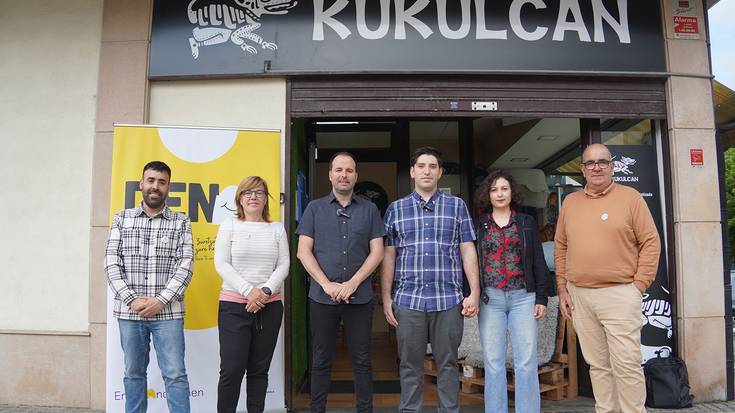 Udalak eta Salkinek lankidetza-hitzarmena sinatu dute, tokiko ekonomia eta udalerriko dinamika soziala sustatzeko
