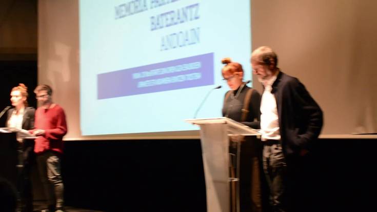 Iragan gatazkatsua aztergai duen txostenaren aurkezpena Basteron: Argituz elkartearen hitzartzea