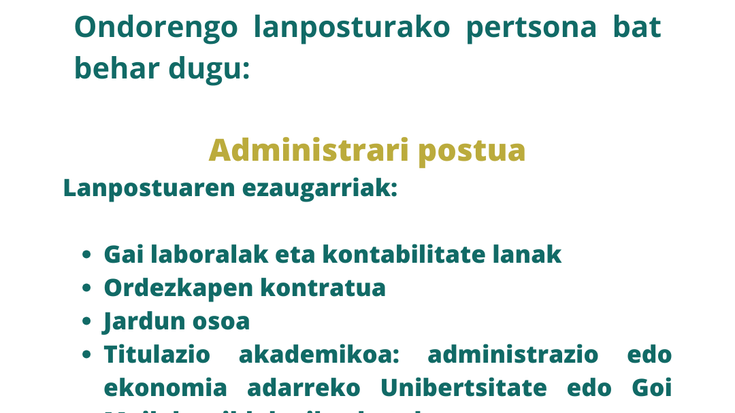 Kontratazio deialdia