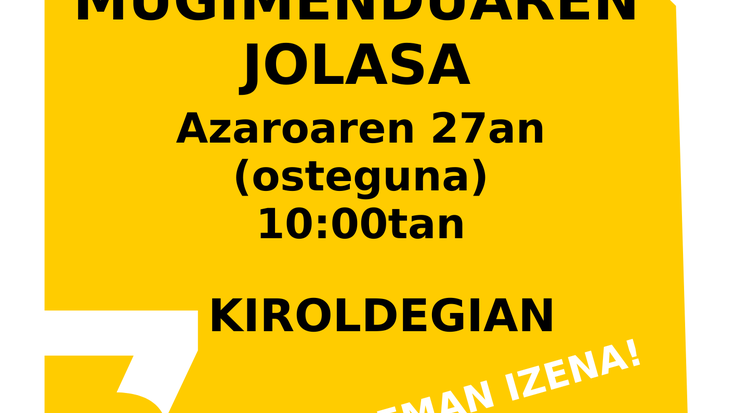 Zilegi Eskola: "Mugimenduaren jolasa"