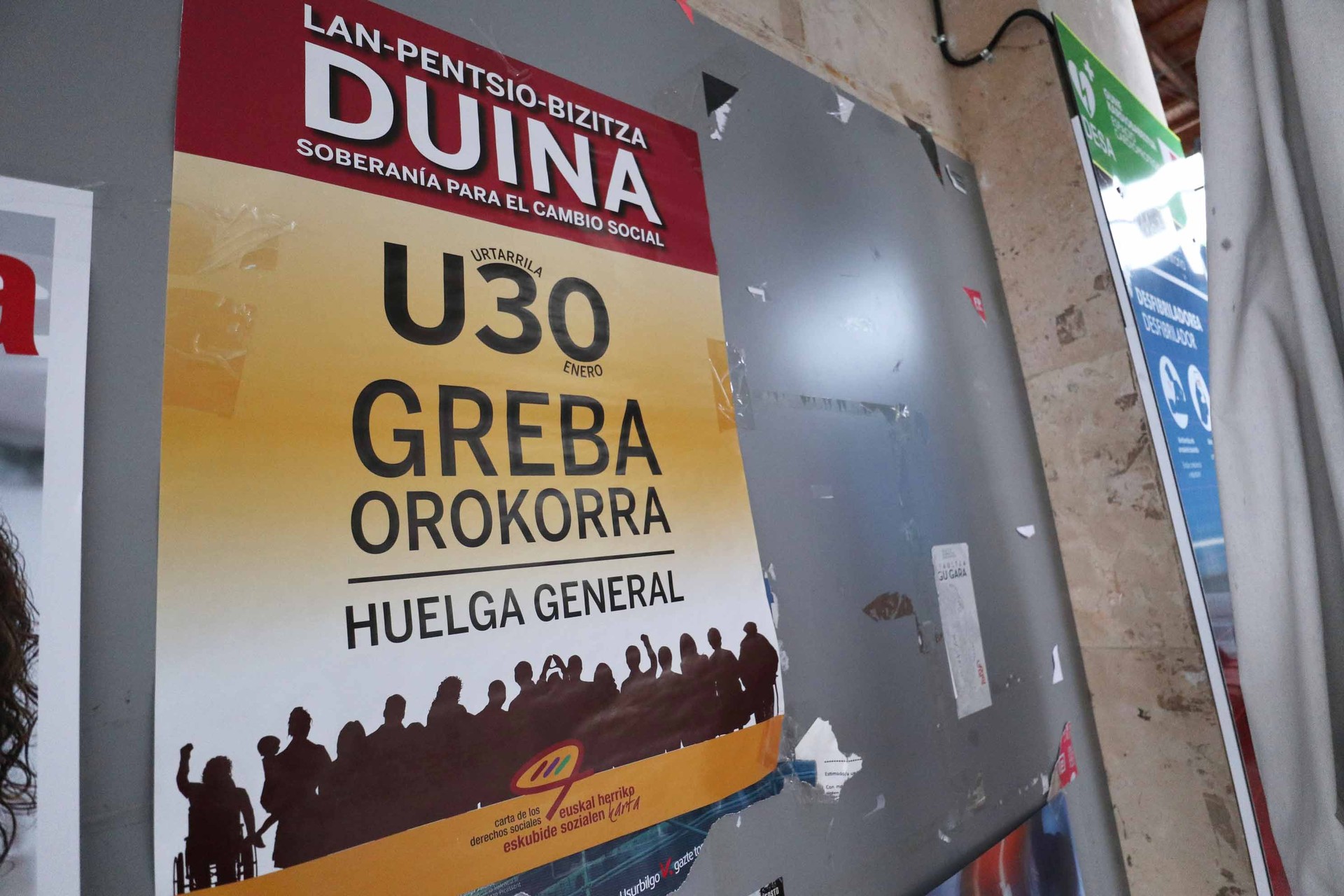 Greba Orokorraren hitzordu nagusiak
