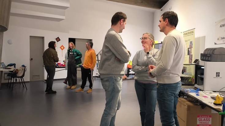 Andoaingo Lanbide Heziketako II. Prest! Azokan, irakasleen azalpenak