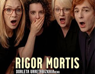 “Rigor Mortis” antzerkiaren aurrestreinaldia Saroben