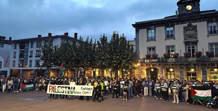 Billabonatarrek ere bat egin dute Gernika-Palestina plataformaren deialdiarekin