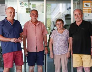 Urte osoan aktibo eta Santioetan presente