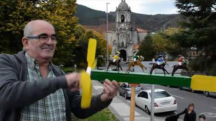 Emiliano Mateosen haize-orratzak ikusgai Plazaola kalean