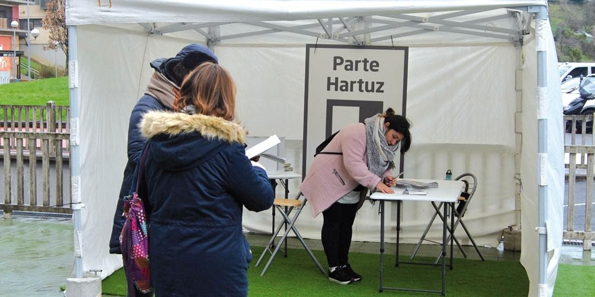 Parte hartuz prozesuaren datuak