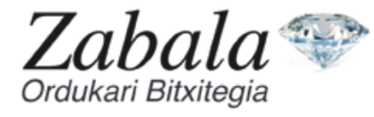 Zabala bitxitegia logotipoa