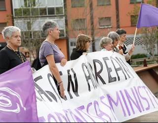 Elkarretaratzea deitu dute gaur Villabona-Zizurkilen, indarkeria matxista salatzeko