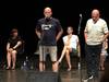 Bertso-saioa Sanjuanetan: Aitor Mendiluze eta Sebastian Lizaso bizilagunak liskarrean futboleko mundiala dela eta