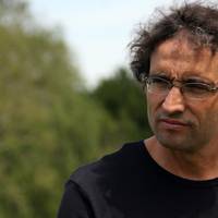 Jon Sarasua hizlari ariko da Amasa-Villabonan, Uzturre Foroak antolatutako ekitaldian