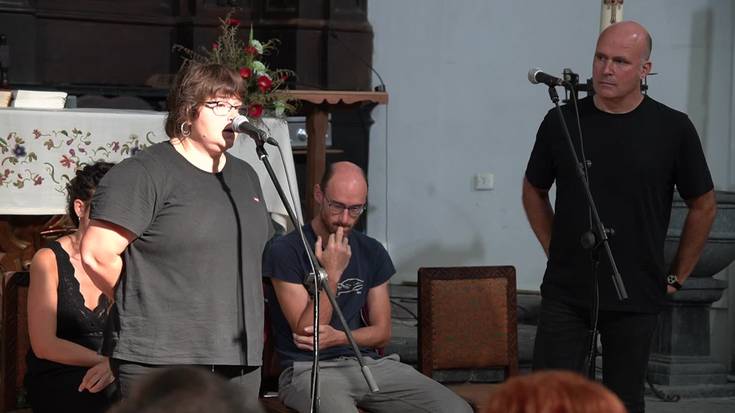 Sorabillan bertso saioan, Elustondo eta Mendiluze: amona eta biloba, eta Sorabillako jaien indarberritzea