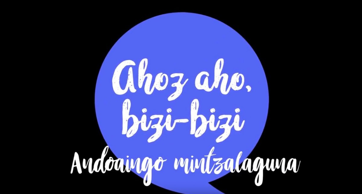 Eman izena Andoaingo Mintzalagunean eta praktikatu euskara