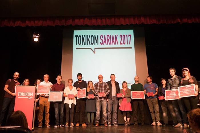 Tokikom sariak, tokiko hedabideen lana aitortzeko eguna