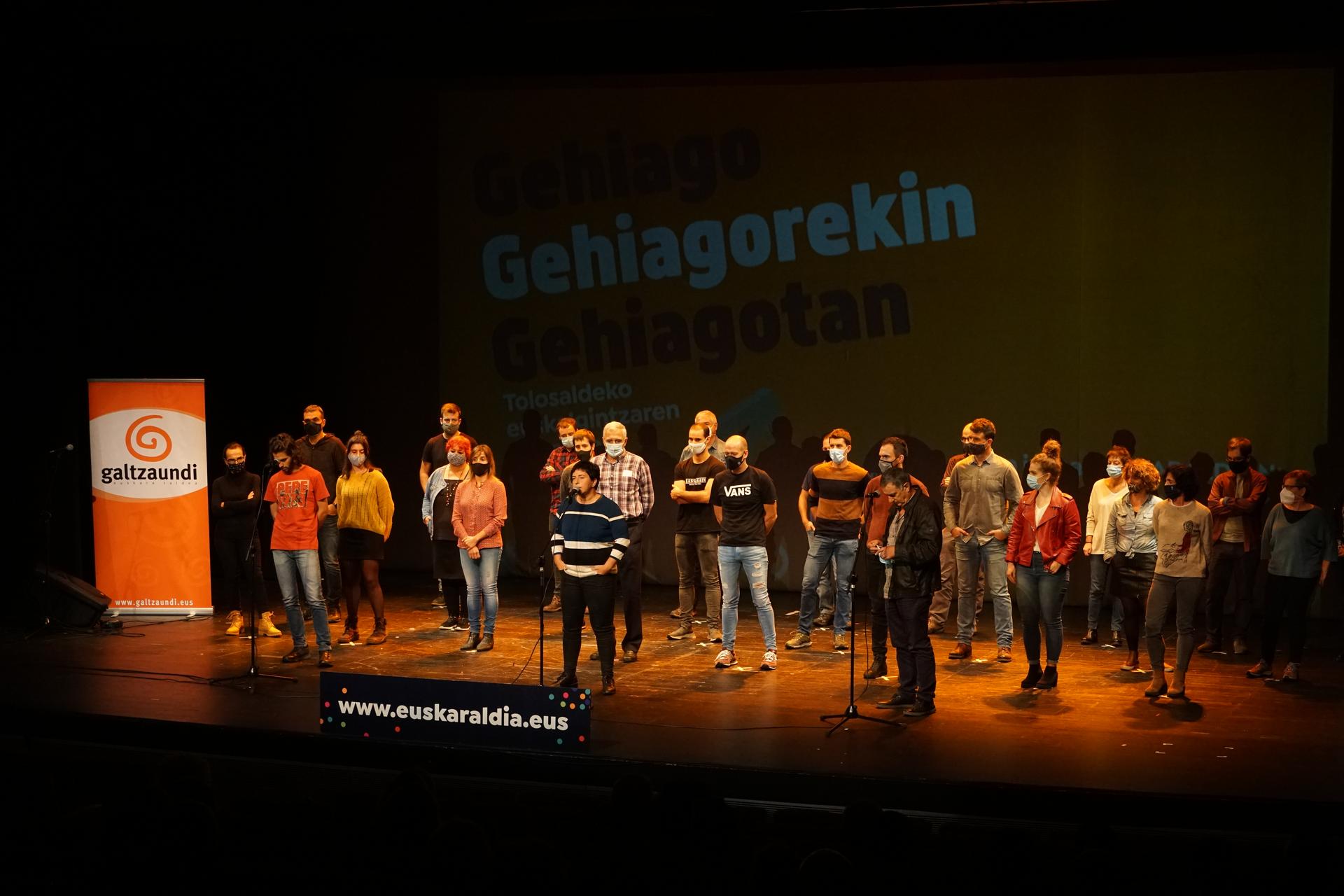 Lortutakoa elkarrekin ospatzeko modukoa delako