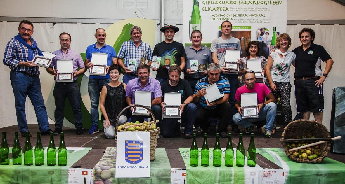 Sagardo onena Andoainen erabaki zen