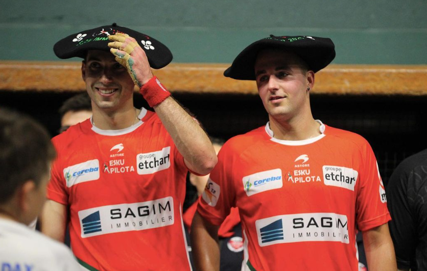 Eneko Maiz eta Luis Sanchez garaile Masters Dax pilota txapelketan