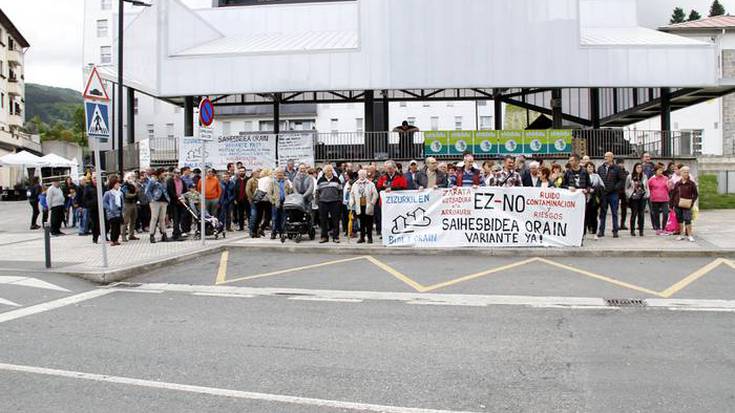 Manifestazioa ekainaren 26an, Biala orain! herritar taldeak deituta