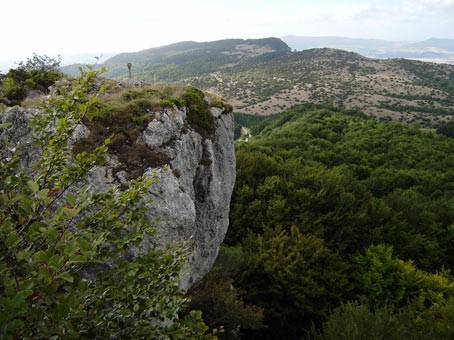 Mendi irteera, erromes bidea