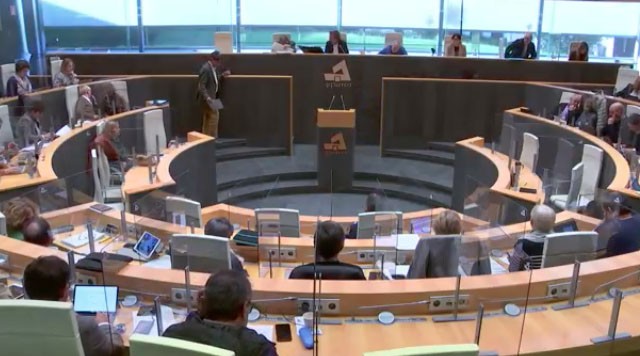 EAJ-PNV eta PSE-EE alderdiek atzera bota dute EH Bilduk eta Elkarrekin Podemosek aurkeztutako mozioa
