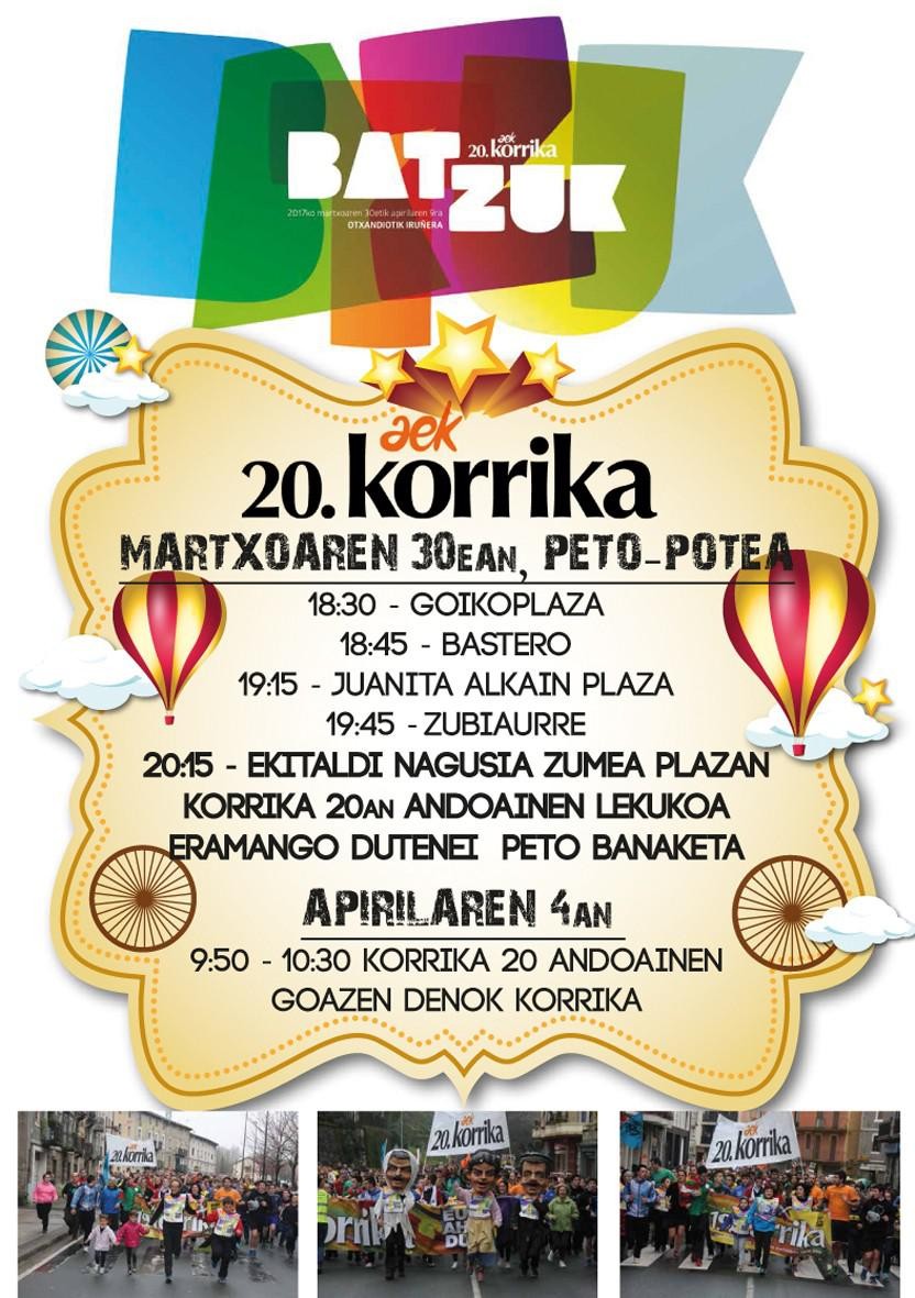 Peto-potea Korrikaren alde