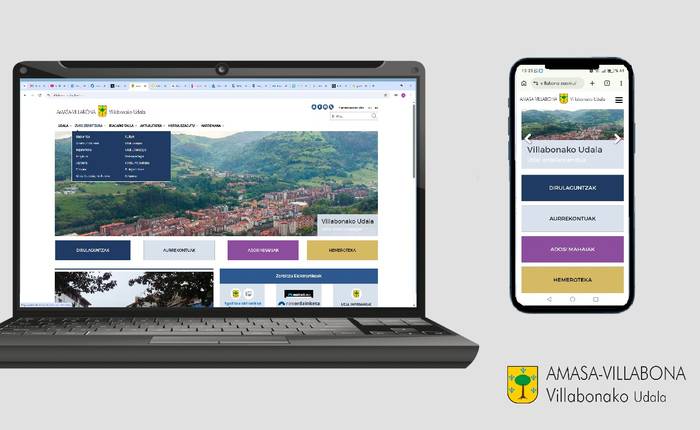 Udalak www.villabona.eus webgunea eraberritu du