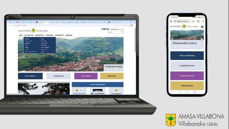 Udalak www.villabona.eus webgunea eraberritu du