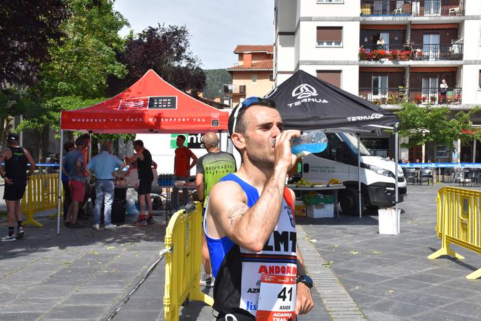 Goizutrail lasterketan hirugarren helmugaratu zen Asier Rajado