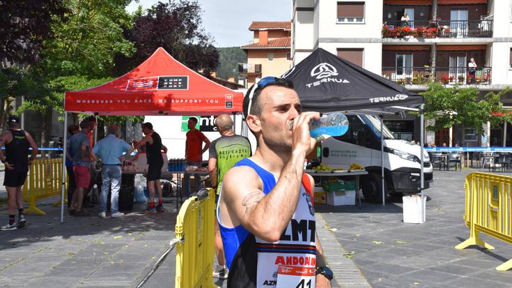 Goizutrail lasterketan hirugarren helmugaratu zen Asier Rajado