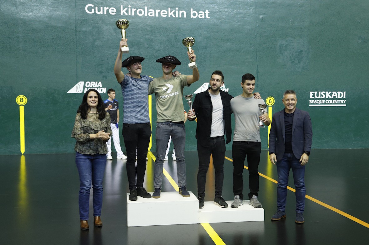 Goikoetxea V eta Aiestaran VI, Erremonteko Bigarren Mailako txapeldunak