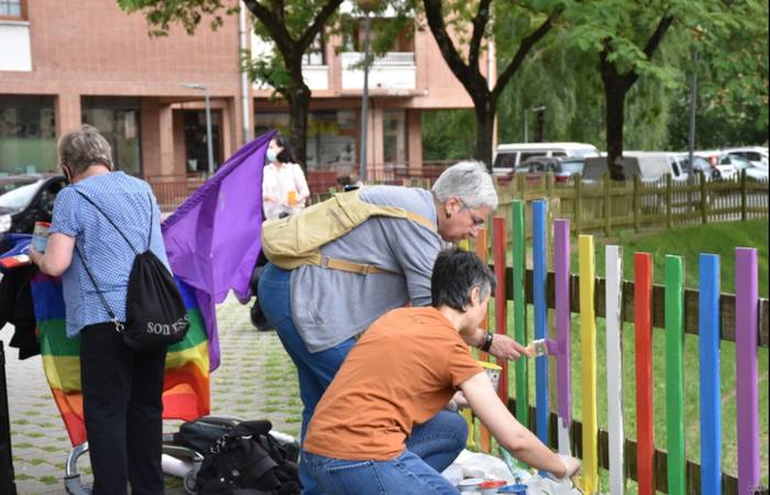 Hesi margoketa izango da bihar, Lurgatz Talde feministak antolatuta