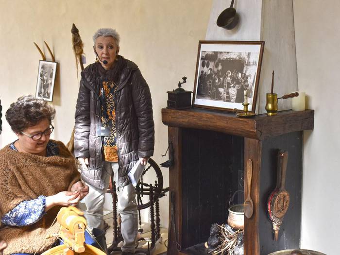 Lihoaren prozesua erakusten, San Telmo museoan
