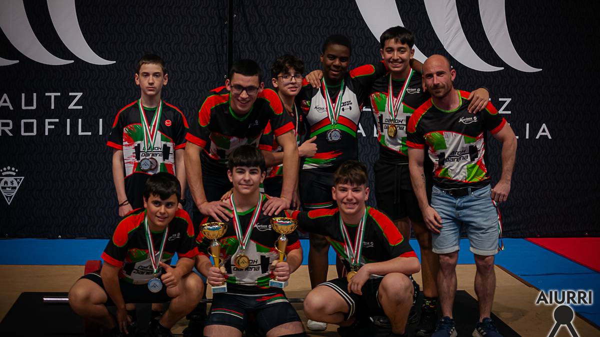 Emaitza bikainak izan ditu Danok Danenak, Gipuzkoako Halterofilia Txapelketan