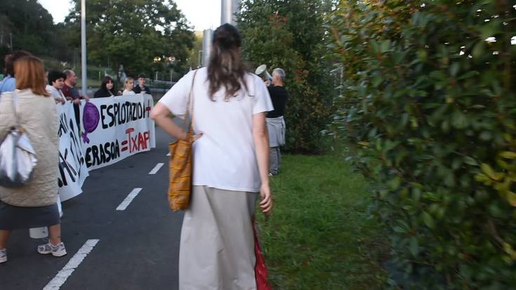 Kristina Rodriguez alkatearen hitzak, elkarretaratzearen amaieran