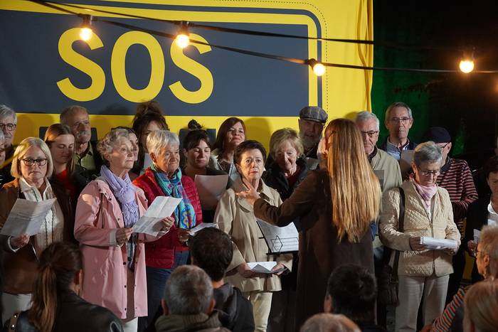 ETB Onen ikusgai jarri dute Andoainen grabatutako "Sos Kantak Arriskuan" saioa