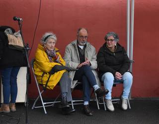 Zizurkilgo emakumeak omentzeko horma-irudiaren inaugurazioa