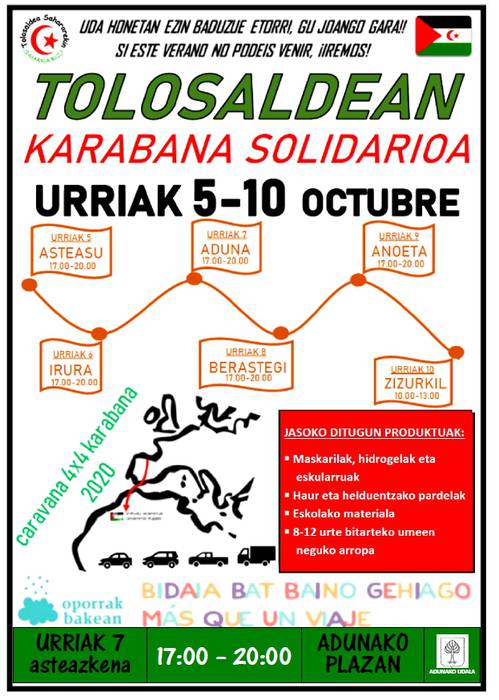 Karabana solidarioa