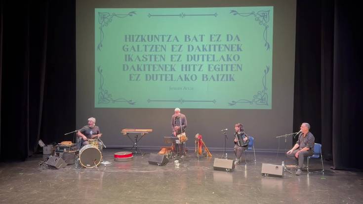 Egape Dantza Taldearen banakoa, Juan Mari Beltran Laukotearen kontzertuan