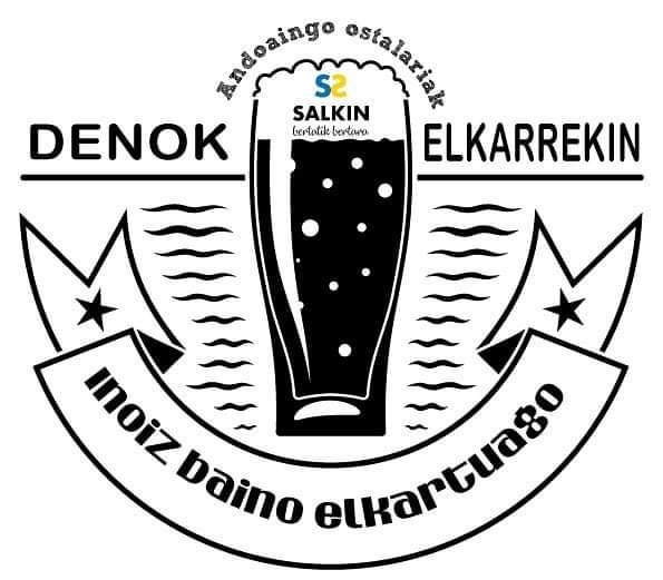 Salkin elkarteko kideek ordu erdiz itxiko dituzte dendetako ateak ostalariei elkartasuna adierazteko