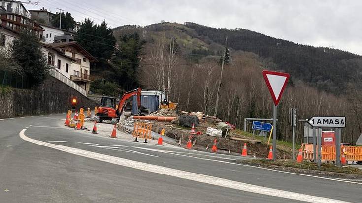 Amasako errepidearen berrikuntza aurrera doa EAJ buru duen Gipuzkoako Foru Aldundiaren bultzadari esker