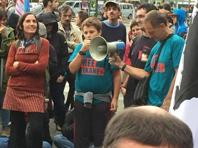 Ongi etorri Nekane manifestazioa Zurichen