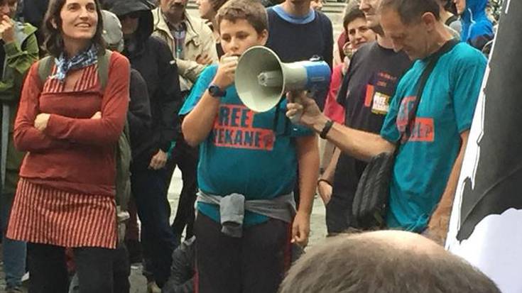 Ongi etorri Nekane manifestazioa Zurichen